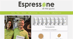 Desktop Screenshot of espressone.de